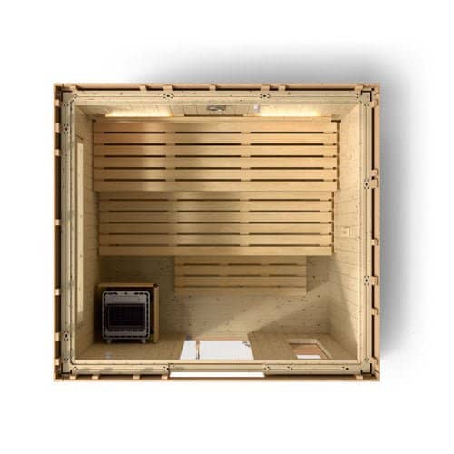 KOHLER C2 Outdoor Sauna in Douglas Fir - My Luxury Home Spa