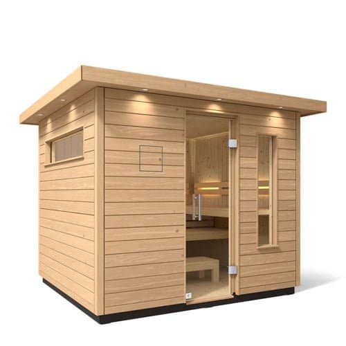 KOHLER C2 Outdoor Sauna in Douglas Fir - My Luxury Home Spa