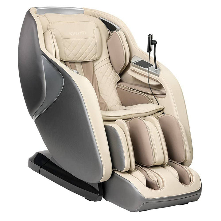 Kyota Joubu M880 massage chair with ergonomic design and integrated control panel for relaxation