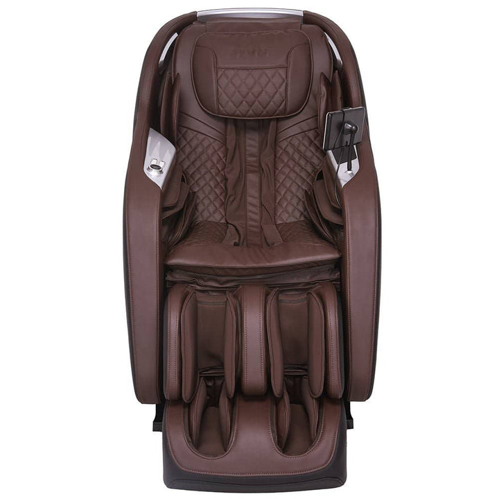 Kyota Joubu M880 massage chair in brown with ergonomic design for ultimate relaxation and comfort