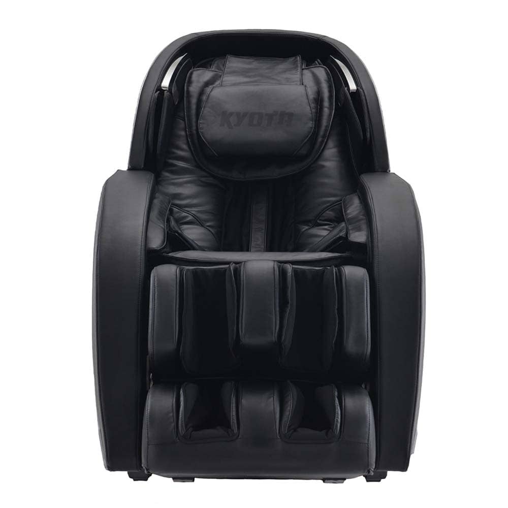 Kyota Kansha M878 massage chair in sleek black design for ultimate relaxation and comfort