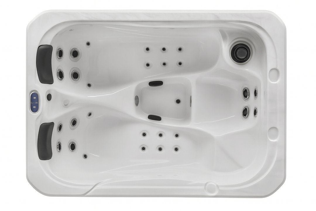 Largo Studio Series hot tub with ergonomic design and multiple jets for relaxation and comfort