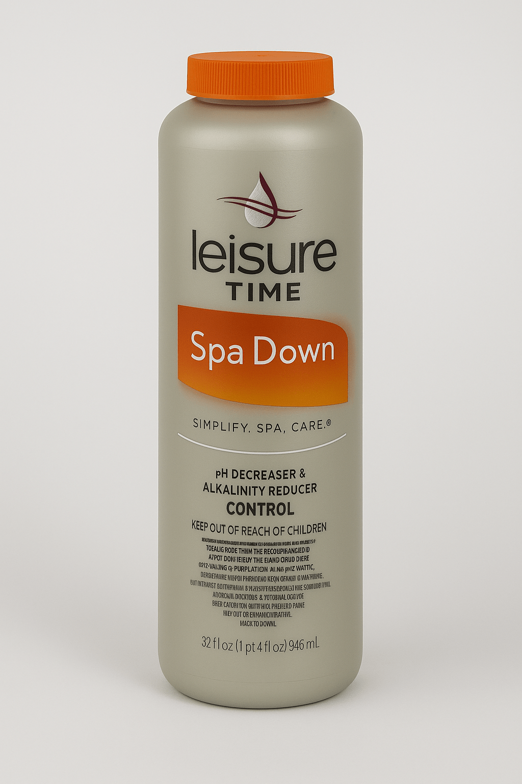 Leisure Time Spa Down pH Decreaser 32 fl oz for a luxury spa starter kit