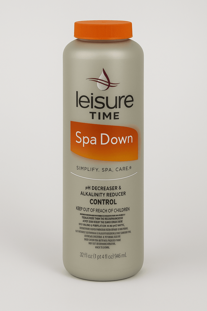 Leisure Time Spa Down pH Decreaser 32 fl oz for a luxury spa starter kit