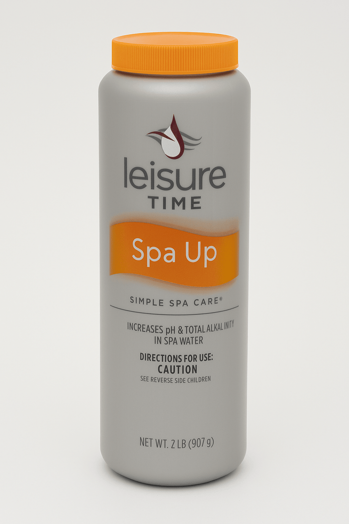 Leisure Time Spa Up pH increaser for hot tubs, part of the luxury spa starter kit
