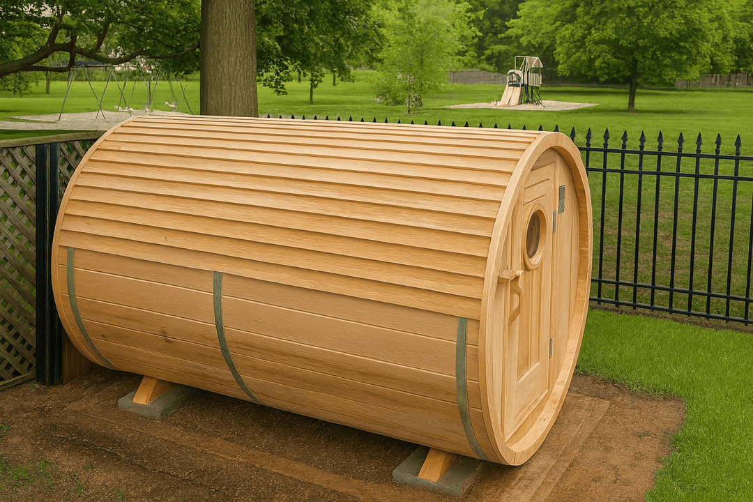 Leisurecraft Serenity MP Barrel Sauna - My Luxury Home Spa
