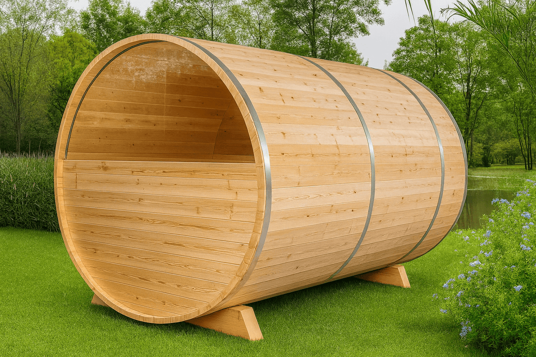 Leisurecraft Serenity MP Barrel Sauna - My Luxury Home Spa