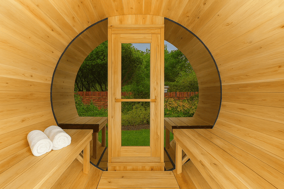 Leisurecraft Serenity MP Barrel Sauna - My Luxury Home Spa