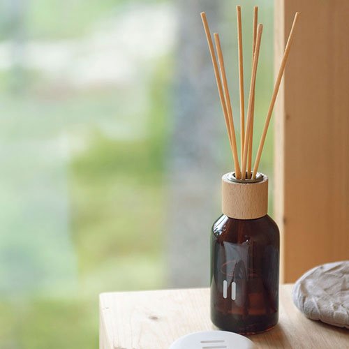 Rento luxury fragrance sticks for sauna in stylish glass bottle enhancing relaxation experience