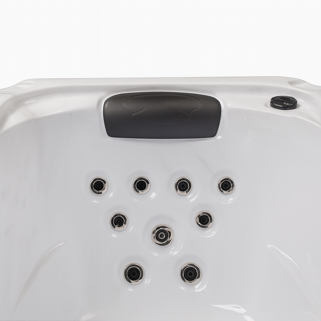 Luxury Spa luxury hot tub for home with multiple jets and black headrest for ultimate comfort