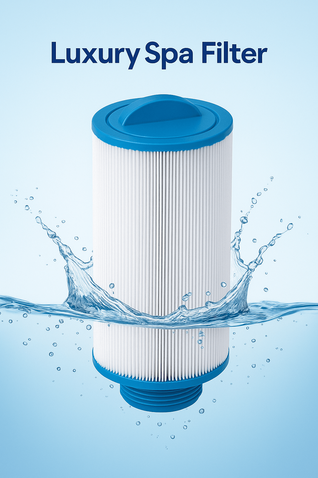 Luxury spa filter replacement for effective water filtration in your spa or hot tub