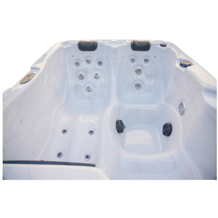 Luxury Spas USA Allure 3-Person 120V/240V Hybrid Plug N Play Hot Tub - My Luxury Home Spa