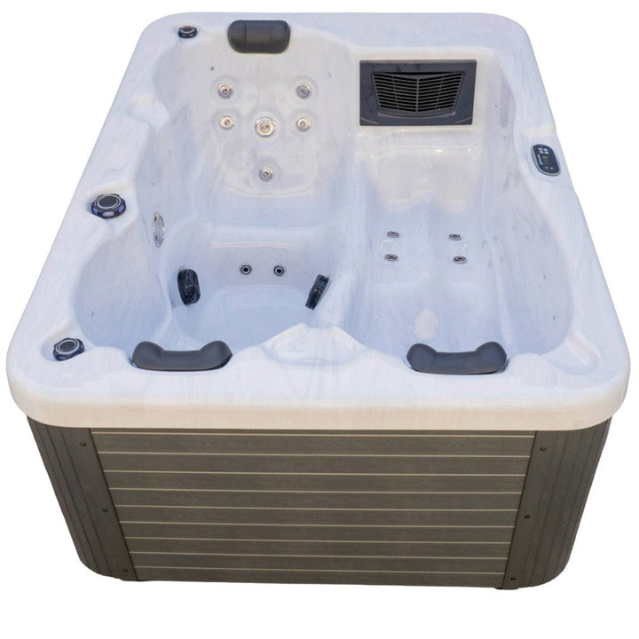 Luxury Spas USA Allure 3-Person 120V/240V Hybrid Plug N Play Hot Tub - My Luxury Home Spa