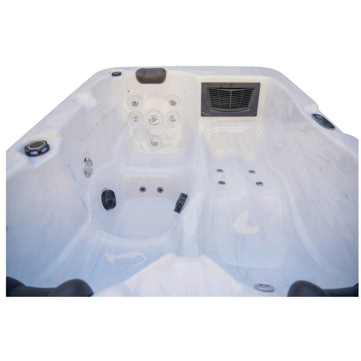 Luxury Spas USA Allure 3-Person 120V/240V Hybrid Plug N Play Hot Tub - My Luxury Home Spa