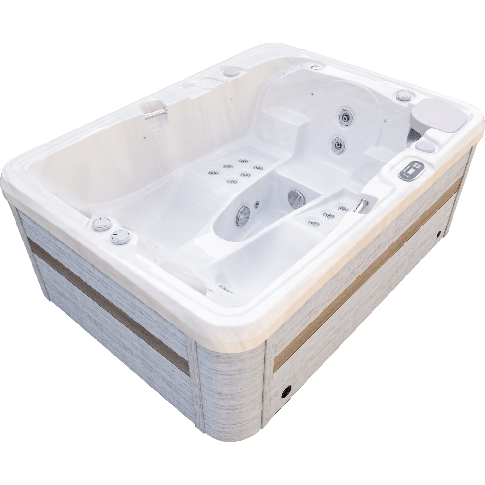 Luxury Spas USA Largo 3-Person 120V/240V Hybrid Plug N Play Hot Tub - My Luxury Home Spa