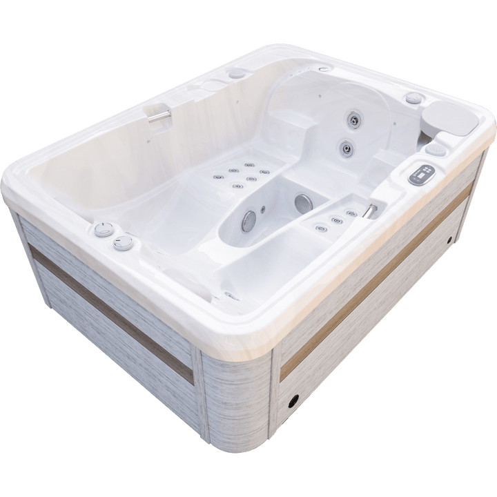 Luxury Spas USA Largo 3-Person 120V/240V Hybrid Plug N Play Hot Tub - My Luxury Home Spa
