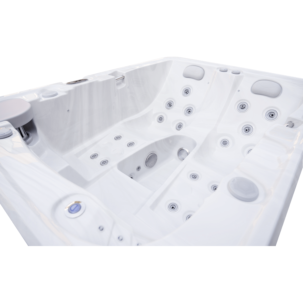 Luxury Spas USA Largo 3-Person 120V/240V Hybrid Plug N Play Hot Tub - My Luxury Home Spa