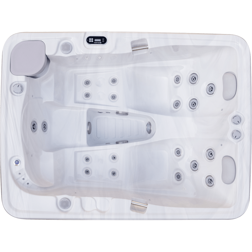Luxury Spas USA Largo 3-Person 120V/240V Hybrid Plug N Play Hot Tub - My Luxury Home Spa