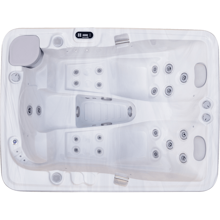 Luxury Spas USA Largo 3-Person 120V/240V Hybrid Plug N Play Hot Tub - My Luxury Home Spa
