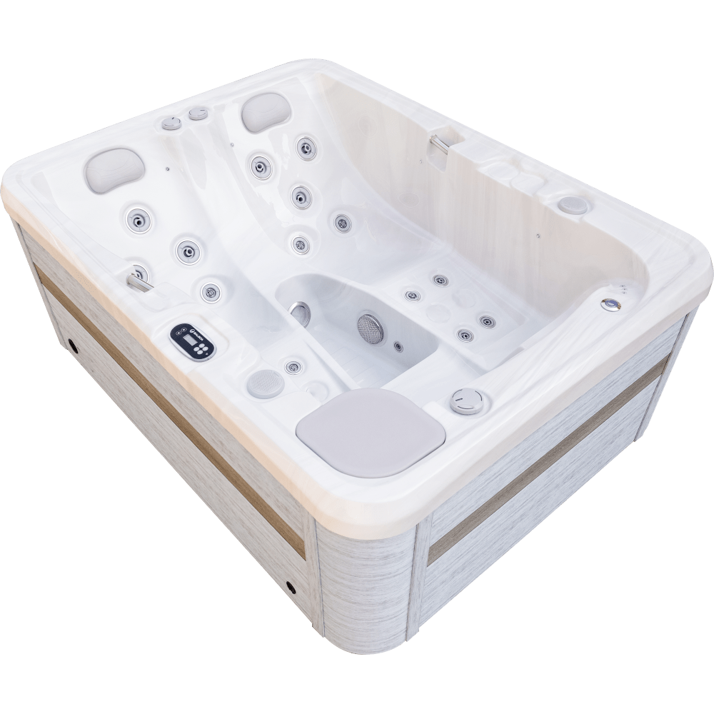 Luxury Spas USA Largo 3-Person 120V/240V Hybrid Plug N Play Hot Tub - My Luxury Home Spa