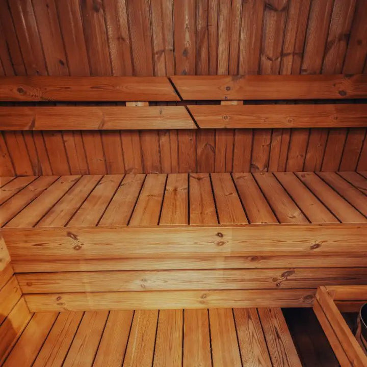 Mande MW12 ThermoWood Outdoor Sauna - My Luxury Home Spa
