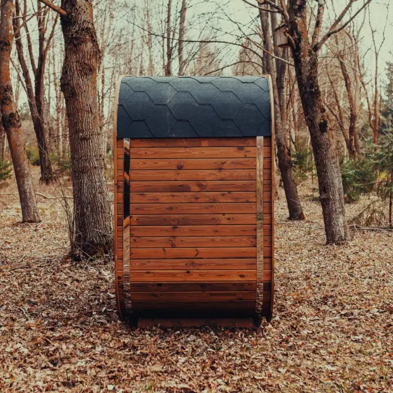 Mande MW12 ThermoWood Outdoor Sauna - My Luxury Home Spa