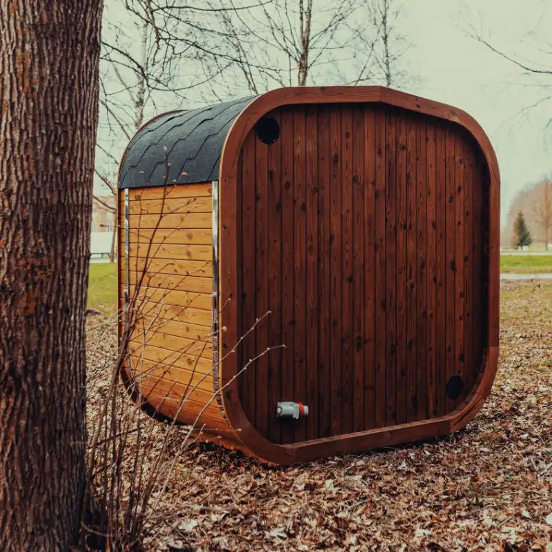 Mande MW12 ThermoWood Outdoor Sauna - My Luxury Home Spa