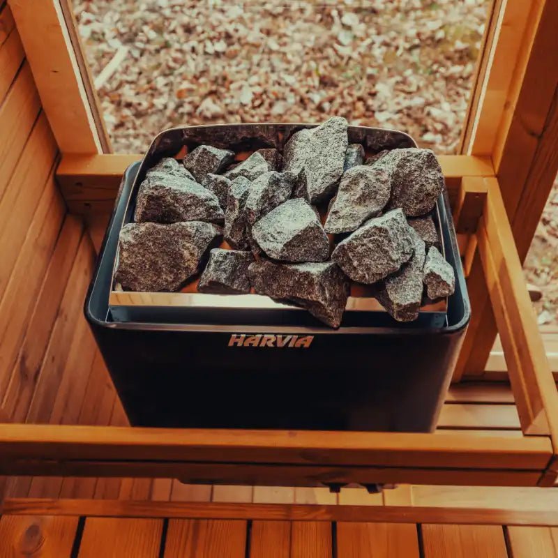 Mande MW16 ThermoWood Outdoor Sauna - My Luxury Home Spa