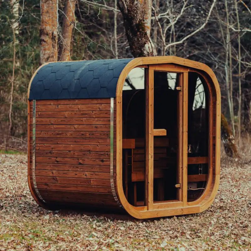 Mande MW16 ThermoWood Outdoor Sauna - My Luxury Home Spa