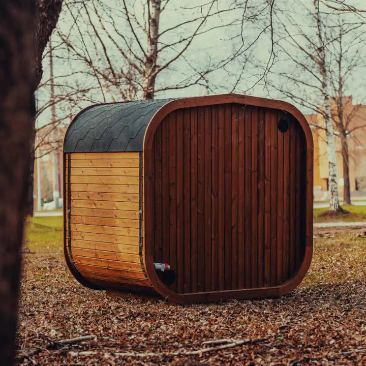 Mande MW16 ThermoWood Outdoor Sauna - My Luxury Home Spa
