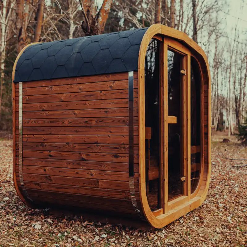 Mande MW16 ThermoWood Outdoor Sauna - My Luxury Home Spa