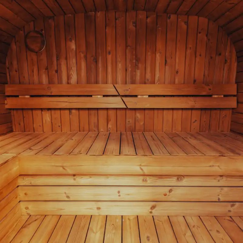 Mande MW16 ThermoWood Outdoor Sauna - My Luxury Home Spa