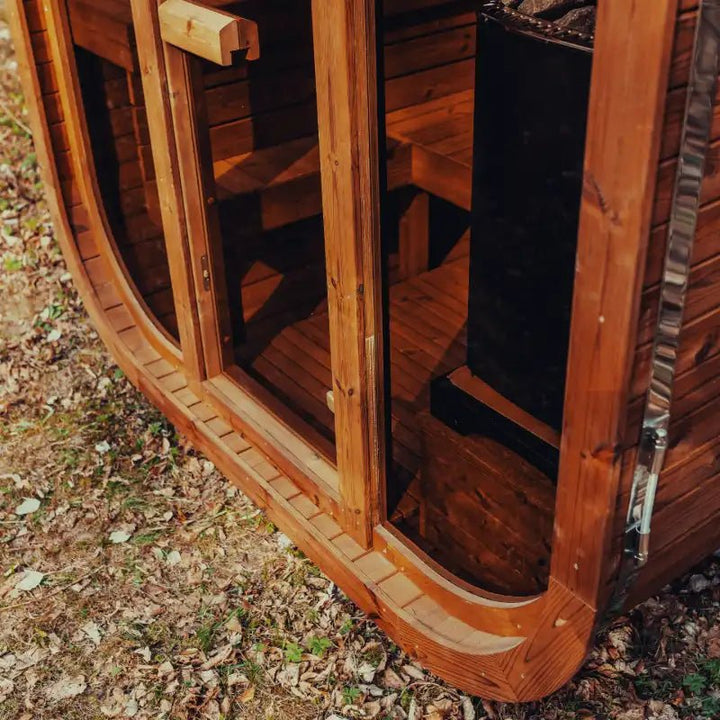 Mande MW20 ThermoWood Outdoor Sauna - My Luxury Home Spa