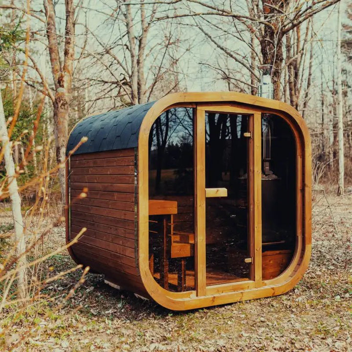 Mande MW20 ThermoWood Outdoor Sauna - My Luxury Home Spa