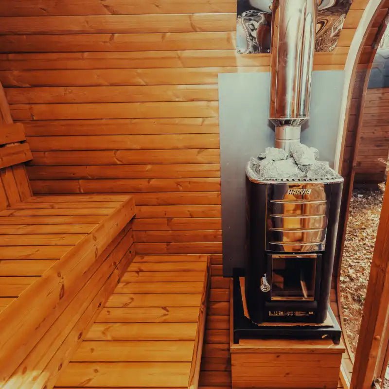 Mande MW20 ThermoWood Outdoor Sauna - My Luxury Home Spa
