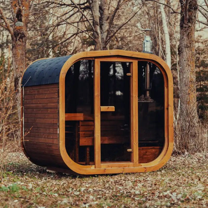 Mande MW20 ThermoWood Outdoor Sauna - My Luxury Home Spa