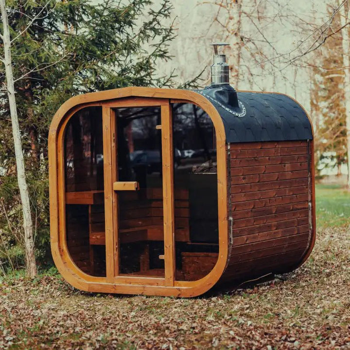 Mande MW20 ThermoWood Outdoor Sauna - My Luxury Home Spa