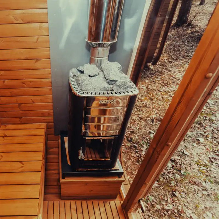Mande MW20 ThermoWood Outdoor Sauna - My Luxury Home Spa