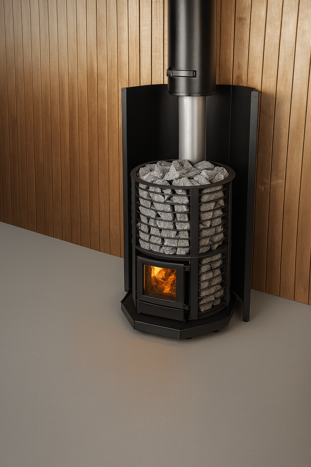 Narvi Inari And Inari Plus Wood - Burning Sauna Stoves - My Luxury Home Spa