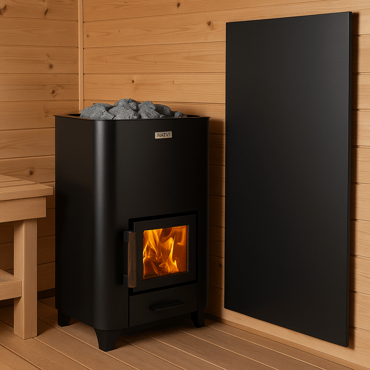 Narvi Protective Wall Sauna Heat Shield - My Luxury Home Spa