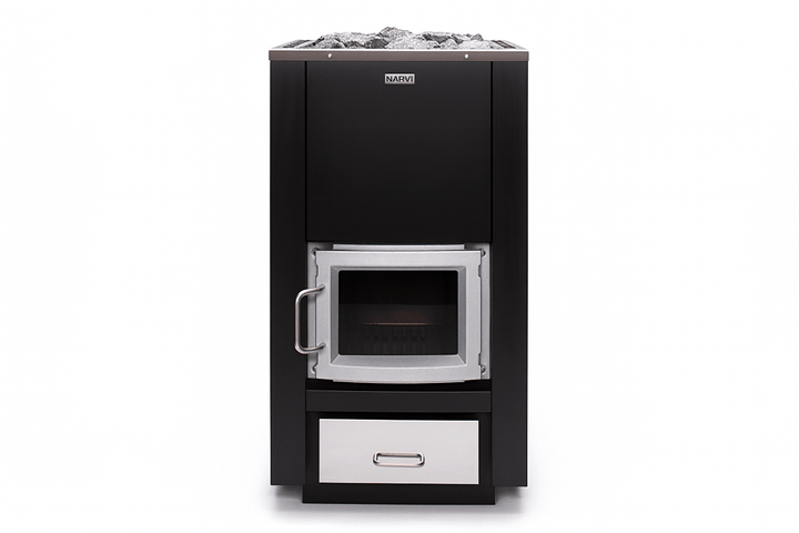 Narvi 30 - 50kW Wood - Burning Sauna Stove - My Luxury Home Spa