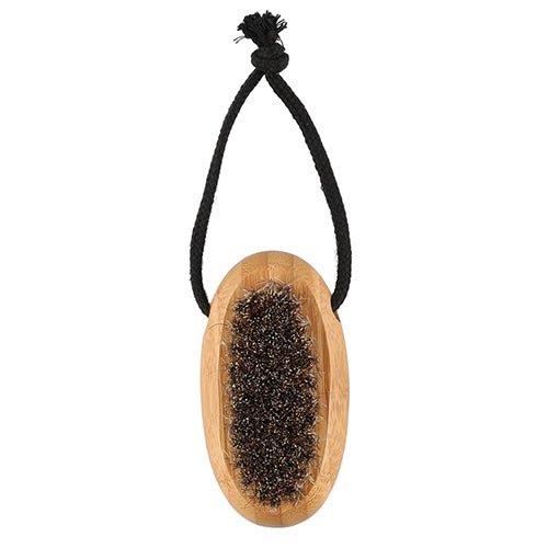 Rento natural nail brush for spa with a wooden handle and durable bristles for effective nail care