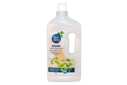 Rento eucalyptus sauna cleaner in a 1-liter bottle for effective sauna maintenance