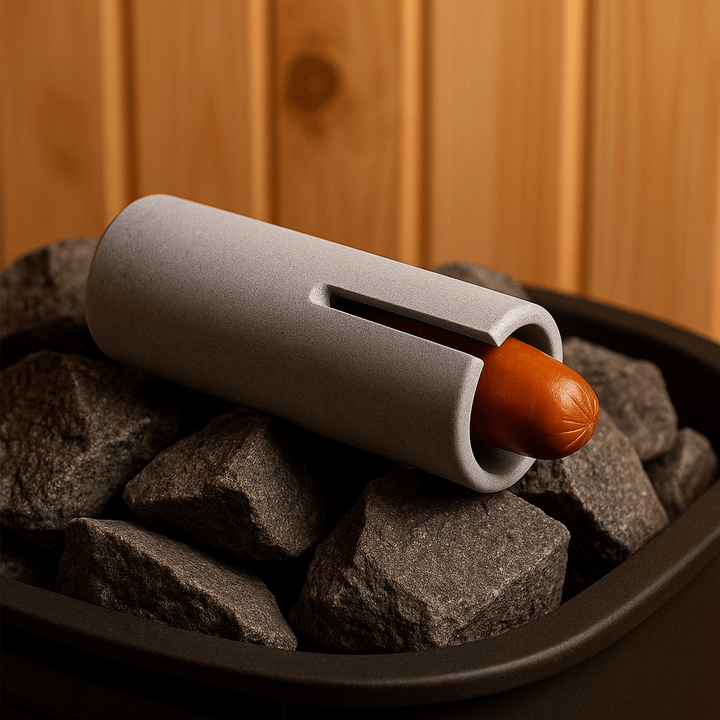 Hukka Makkaraputki Finnish Soapstone Sauna Sausage Cooker - My Luxury Home Spa