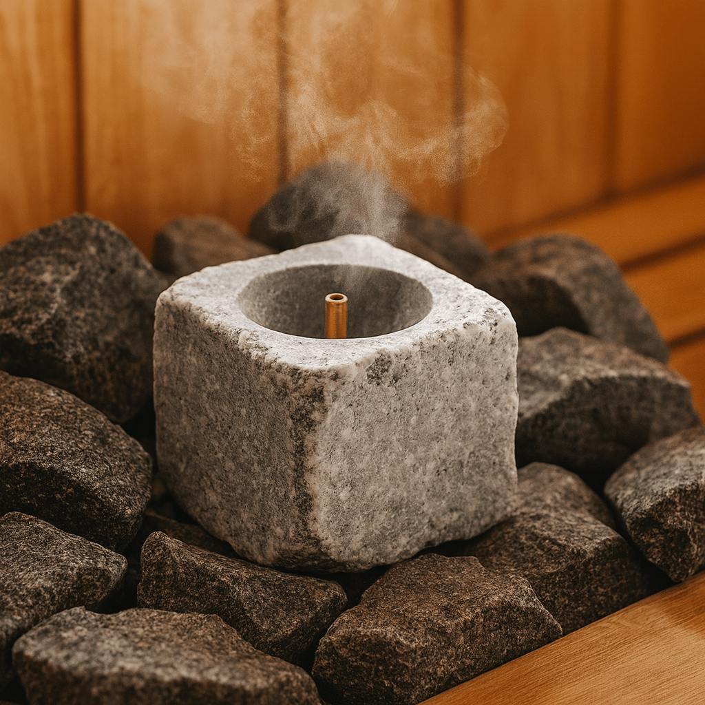Hukka SaunaSimo Authentic Finnish Carelian Soapstone Sauna Accessory - My Luxury Home Spa