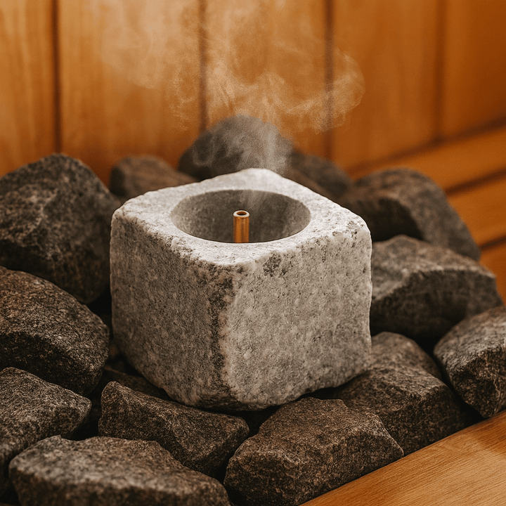 Hukka SaunaSimo Authentic Finnish Carelian Soapstone Sauna Accessory - My Luxury Home Spa