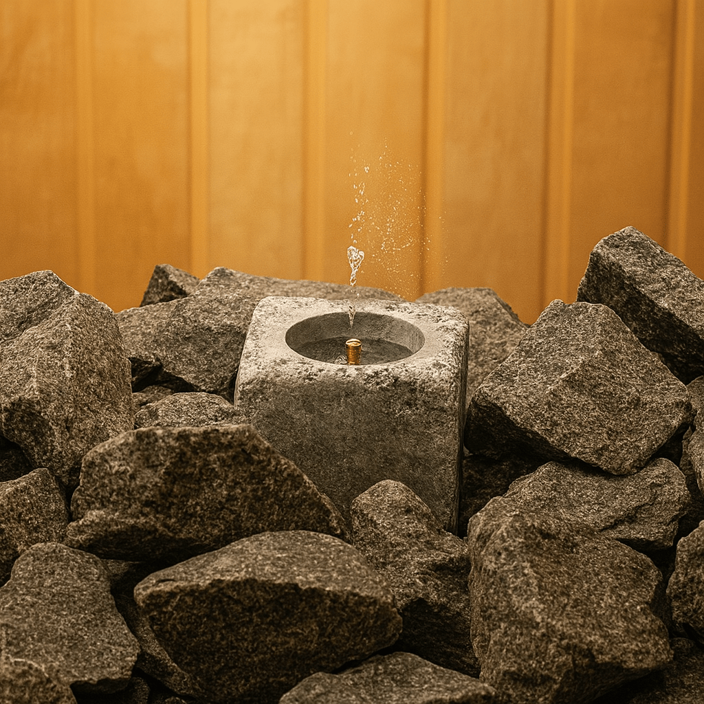 Hukka SaunaSimo Authentic Finnish Carelian Soapstone Sauna Accessory - My Luxury Home Spa