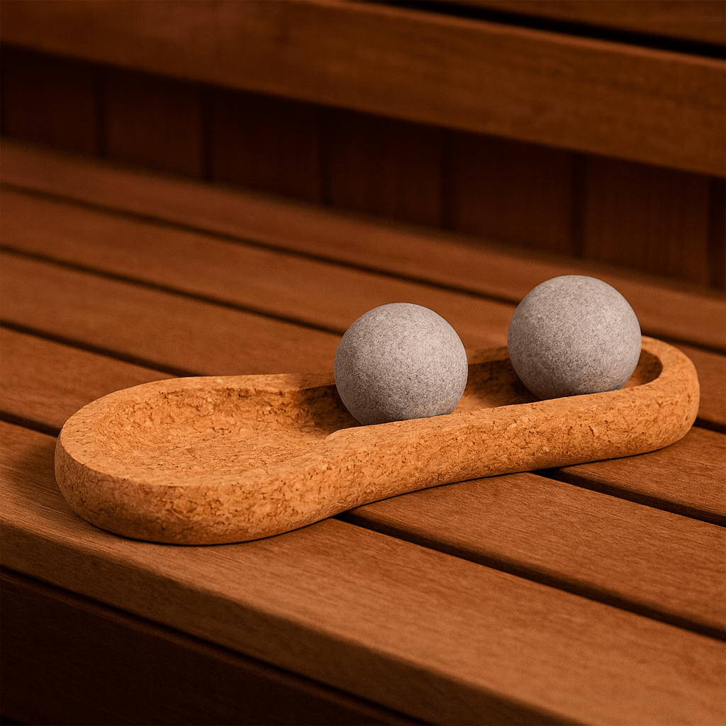 Hukka Finnish Soapstone Foot Warmer Sauna Accessory - My Luxury Home Spa