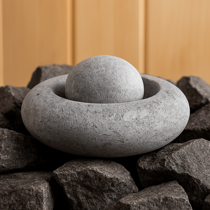 Hukka Kamu Authentic Finnish Soapstone Sauna Accessory - My Luxury Home Spa