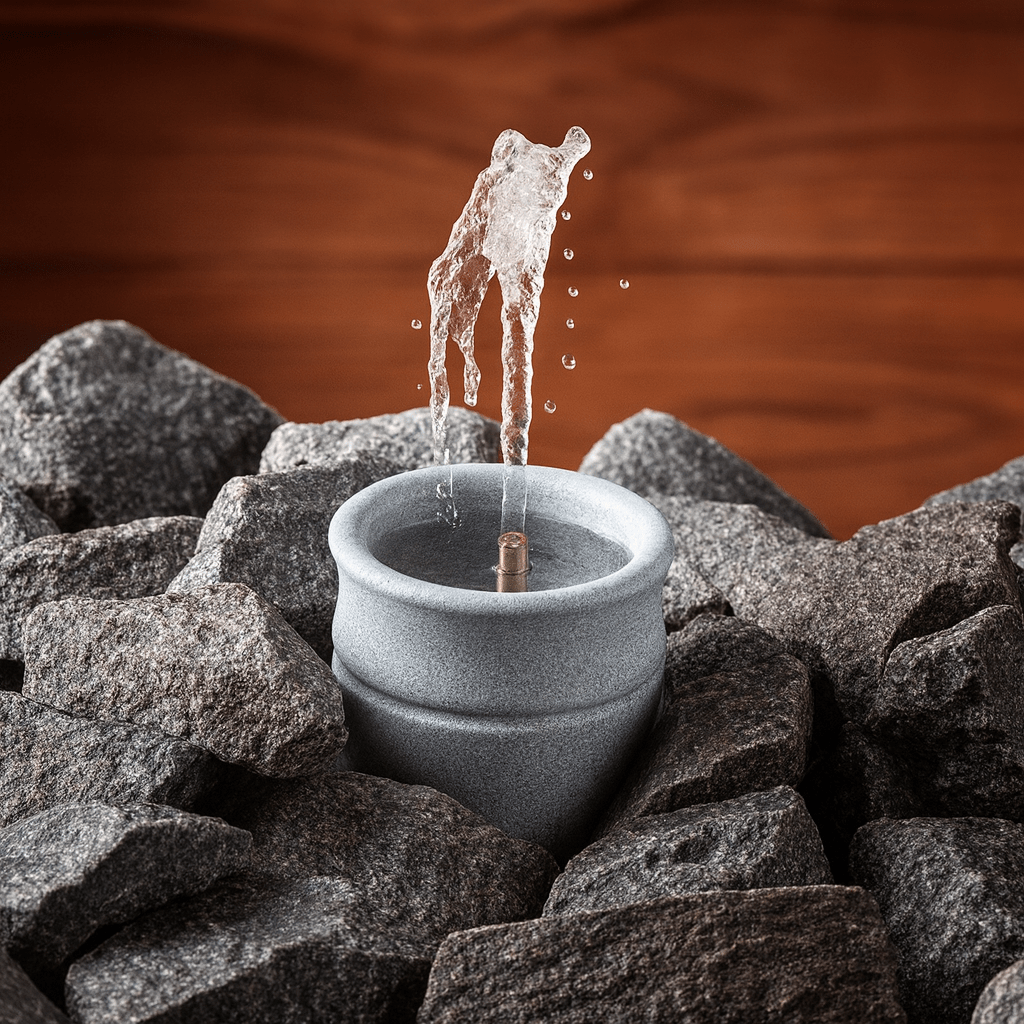 Hukka Solina Authentic Finnish Soapstone Sauna Accessory - My Luxury Home Spa